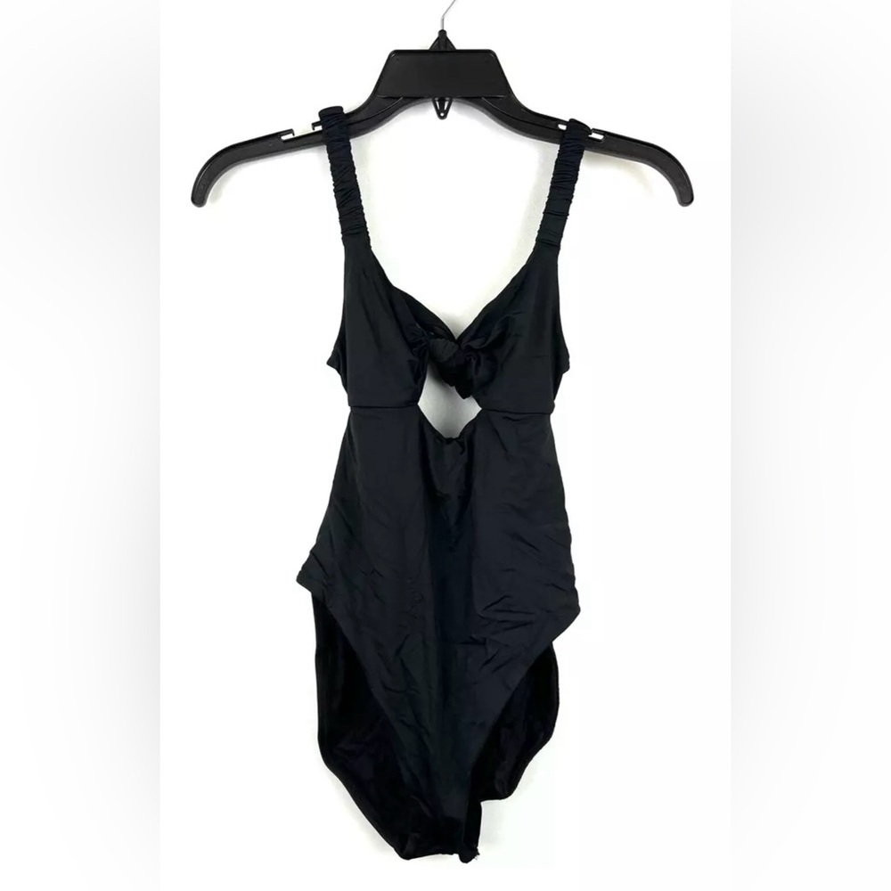 Vitamin A Womens Zuri One Piece Swimsuit Black Size 8/M